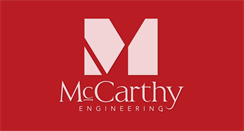 Desktop Screenshot of mccarthyengineers.com