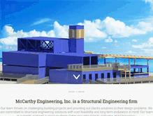 Tablet Screenshot of mccarthyengineers.com